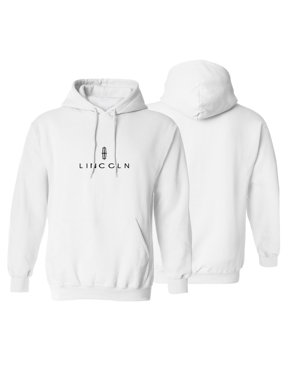 Men’s Lincoln Pullover Hoodie White